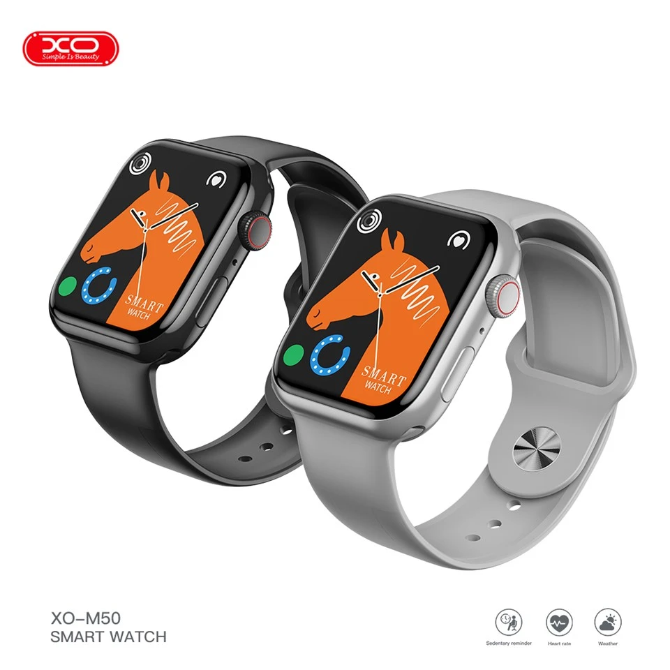 Xo m50 manyetik emme akıllı spor çağrı saati